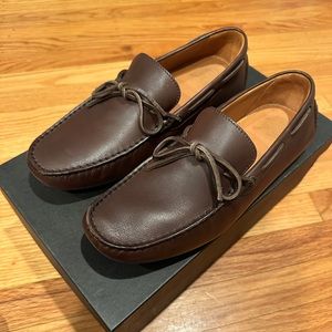 J.Crew Kenton Leather Driving Moccasin Loafers